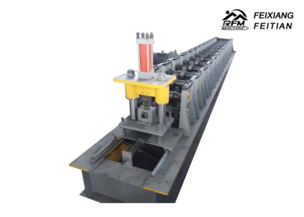 Galvanized Changeable Cable Tray Roll Forming Machine With Fully Automatic Perforated