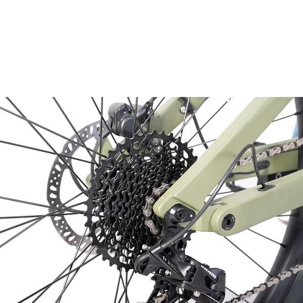 Type 1000W Bafang M620 Carbon Fiber Mountain Bikes with 48V 17.5 Ah Lithium Battery