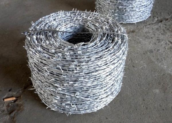 Military Zone Special Zinc Barbed Wire Customized Benefits More Professional Guidance To Make Installation Faster