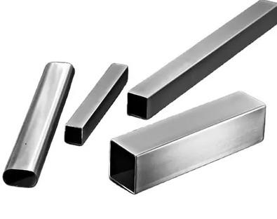 Heatproof Practical Seamless Steel Square Tube , Anti Abrasion Rectangular SS Pipe