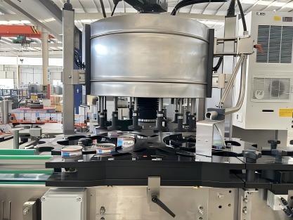 FDA 100W 110V-240V OPP Hot Melt Labeling Machine Customized