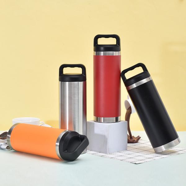Vacuum Insulated Tumbler Stainless Steel With Chug Cap 27 Oz Bottle Stainless Steel Thermos Cup Water Bottle Thermos For Men And Women