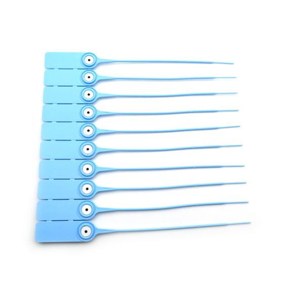 PP And Stainless Steel Plastic Safety Seals For Tamper Evident Disposable Security Lock