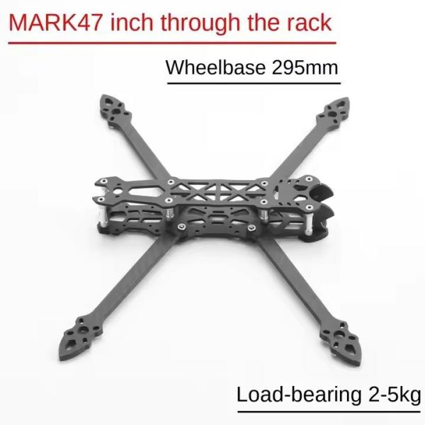Mark4 7 Inch Quad Frame HD Edition Carbon Fiber Mini Racing Quadcopter Crossing Rack Unmanned Aerial Vehicle Flower Flying Frame