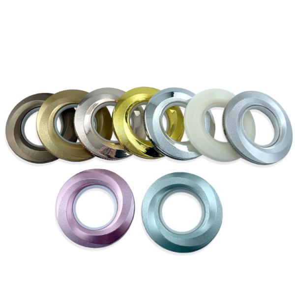 American Style Plastic ABS Curtain Rod Rings Eyelet