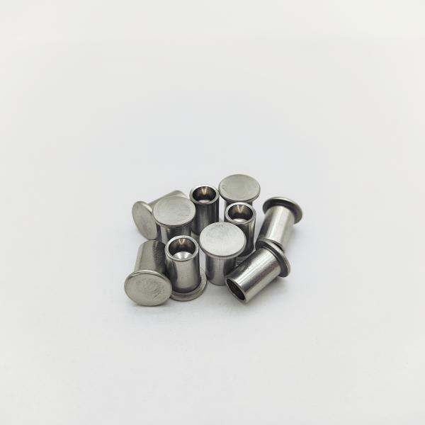 304 Stainless Steel Flat Head Semi-Tubular Rivets DIN 7337 M3-M6