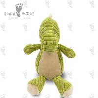 Animal de peluche de cocodrilo adorable para bebé de 36 x 24 cm con relleno de algodón PP abrazable