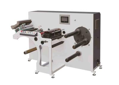 SR-350FG High Speed Label Slitting And Rewinding Machine With Full Servo Motor
