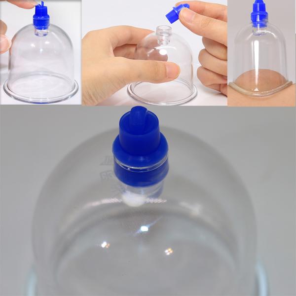 Transparent Professional Chinese Acupoint PC Cupping Set for Sterilizing and Massage