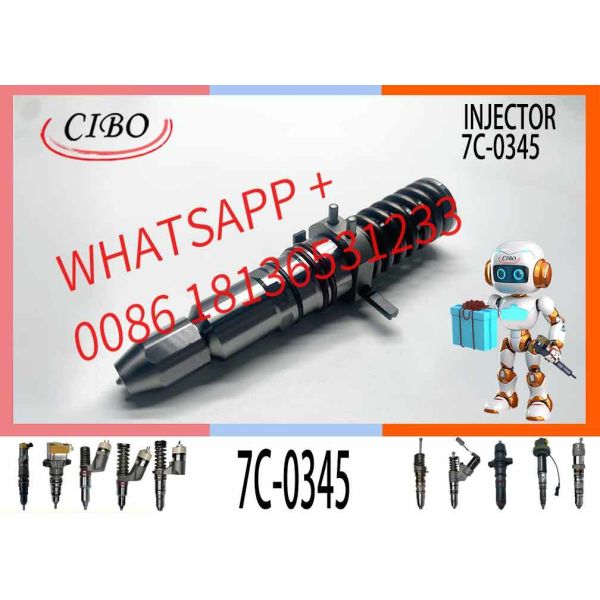 For  Engine 3500A Series Compatible Diesel Common Rail Diesel Fuel Injector 7C-0345 7C0345 Injection Valves