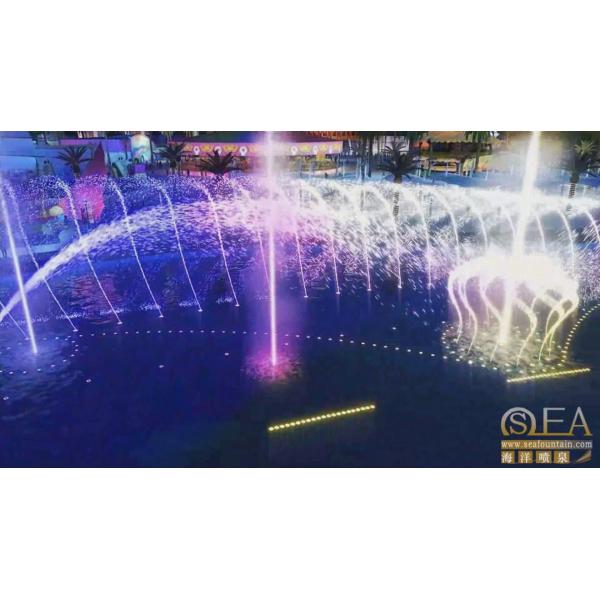 3D Swing Spray Digital Nozzle Большой озерный фонтан Воды Техническая поддержка