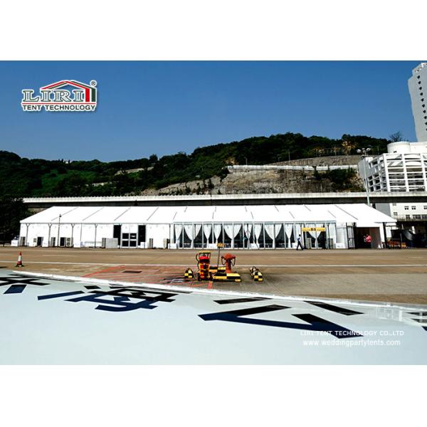 Белый шатер шатра пяди цвета 20м ясный с блока стенками ПВК вне для выставки