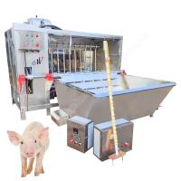 Machine pour éliminer les poils de porc Machine de rasage des poils de porc Machine de chauffage du porc