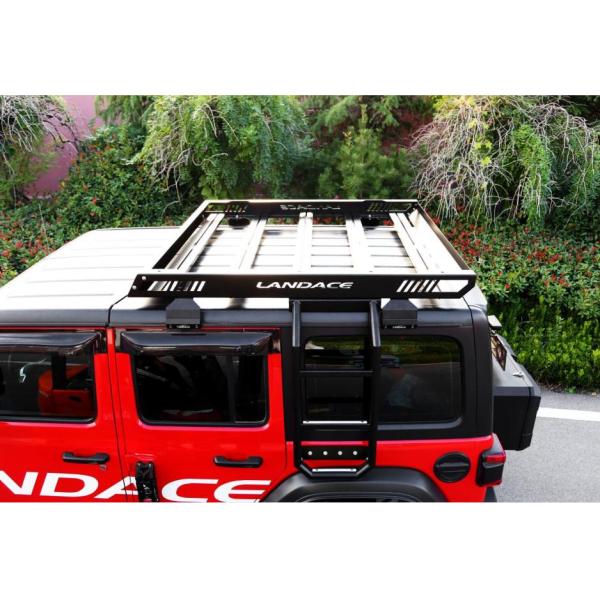 Jeep Wrangler Rubicon 18-23 Off-road Car Roof Boxes with Direct Cargo Carrier Bracket