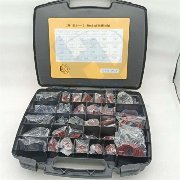 Caterpillar Seal O-Ring Kit 4C-4782 270-1528 580pcs with CAT Excavator Seal Kits 2701528 4C4782 O-ring Box