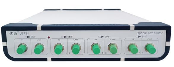 High Stability Of 4 Channel Optically Controlled Optical Attenuator 0~40dB