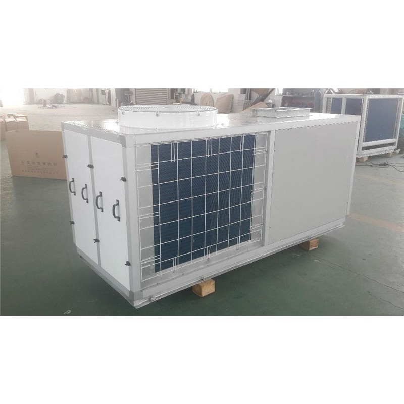 Modular Packaged 5 Ton Rooftop Ac Unit Air Conditioning HVAC R22 Refrigerant