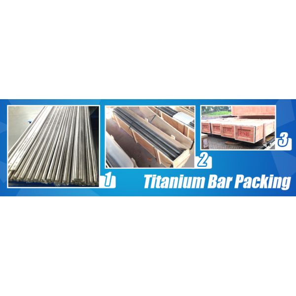 Grade 5 Industrial Titanium Rod Polished Titanium Alloy Round Bar