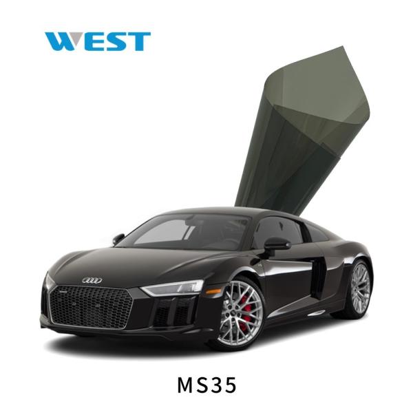 High Clarity Reflective Car Window Film Low Fog Magnetron Sputter Waterproof