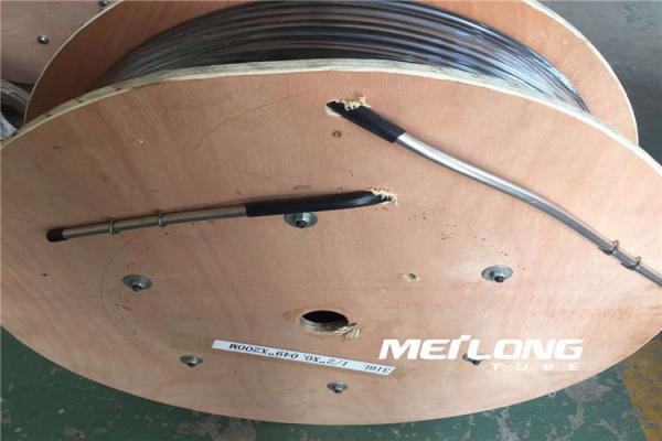Stainless Steel Encapsulated Control Line PVC Jacketed Stress Corrosion