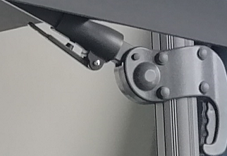 360° Swivel Outdoor Hanging Umbrella With Roman Umbrella Cloth Rotary Wrench