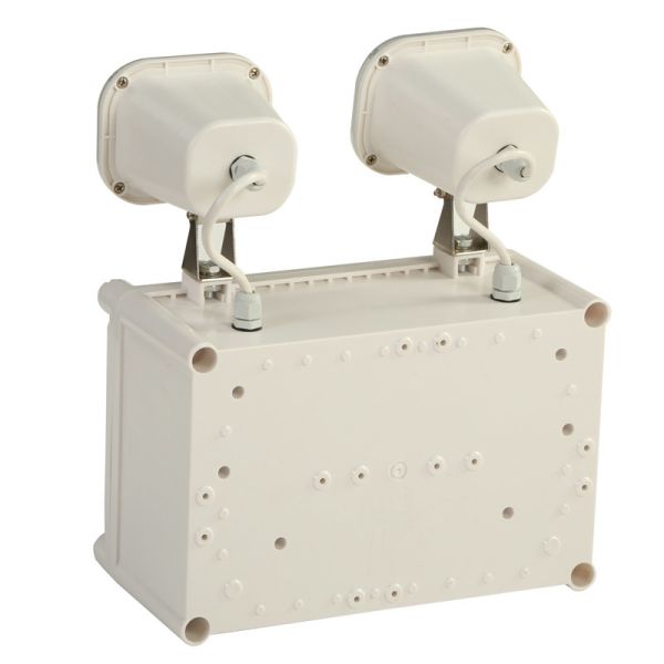 IP65 Waterproof 2X4W Twin Spot Emergency Light with 3 Years Warranty and Twin Head LED Emergency Lamp