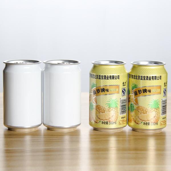 330ml Recyclable Aluminum Cans 11oz Normal Inside Coating