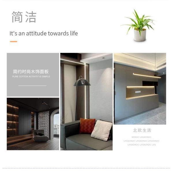 Do carvão vegetal de bambu luxuoso claro direto do metal do perfil baixo da fábrica folheados de madeira