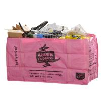3 Cubic Yard Bag Purle Wast Skip Bag For Building Materials Garbage Junk Bag