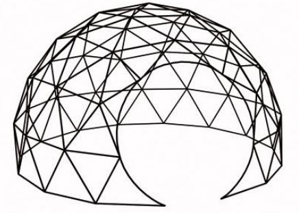2-10 People Falimy Holidays Outdoor Geodesic Round Camping Dome Tent For Resort