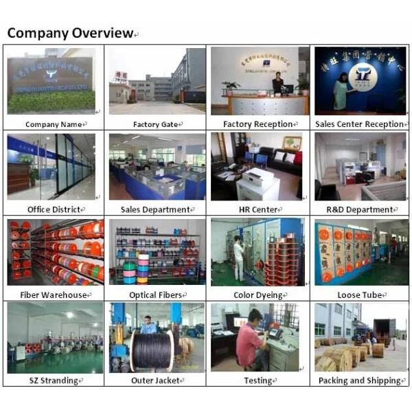 GYFXTY Cabos de fibra óptica de fibra de vidro blindados de tubo único totalmente elétrico