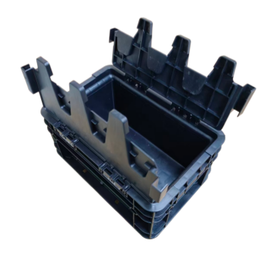 High-performance ESD Flip-Top Storage Container for Cleanroom Workshop