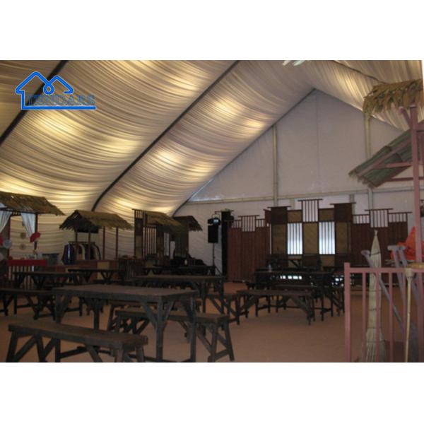 Streamline Shape 12x12m Curve Tent 6061/T6 Aluminum Frame 850g/m² Fabric for Stylish Celebrations