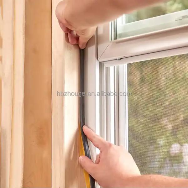 Smooth Surface EPDM Window Door Seal Rubber Profile for Glass Customer's Request