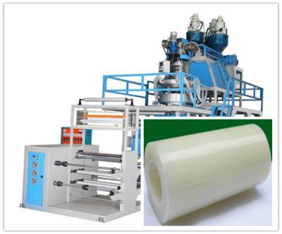 Double Layer PP Polypropylene Plastic Film Blowing Machine , Extrusion Blowing Machine