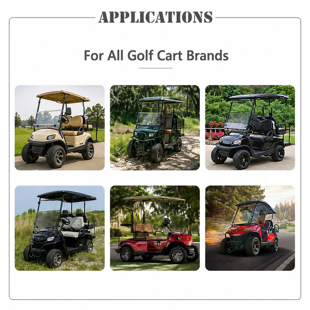 51.2V 230Ah LiFePO4 Lithium Battery Pack For Golf Cart