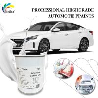 Pintura para coche blanco puro 700 de alto brillo, resistente al desgaste y a los arañazos, adecuada para la renovación y reparación de automóviles