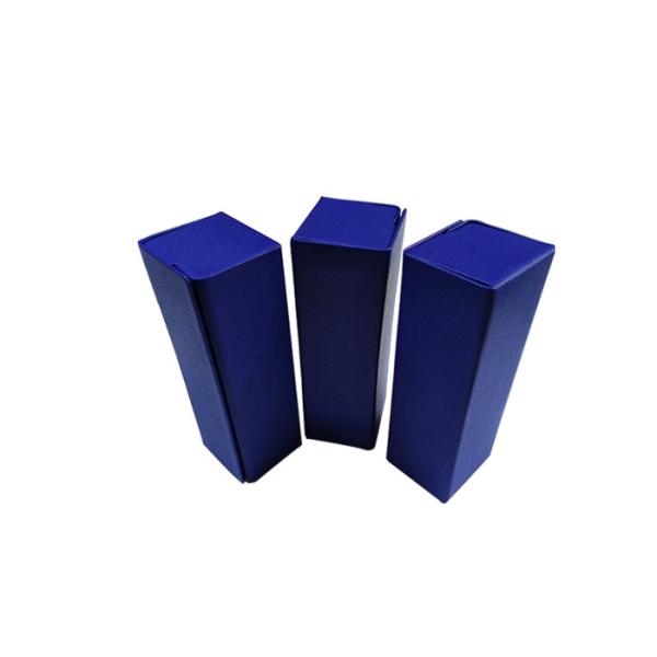 Blue Custom Logo Pu Leather Optical Glasses Case Medium-size Sunglasses Packing