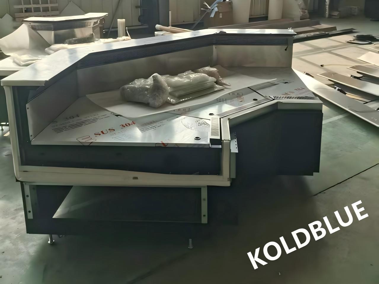 PHEA Combined Self‑Service Refrigerated Deli Counter For Store Corner Layout