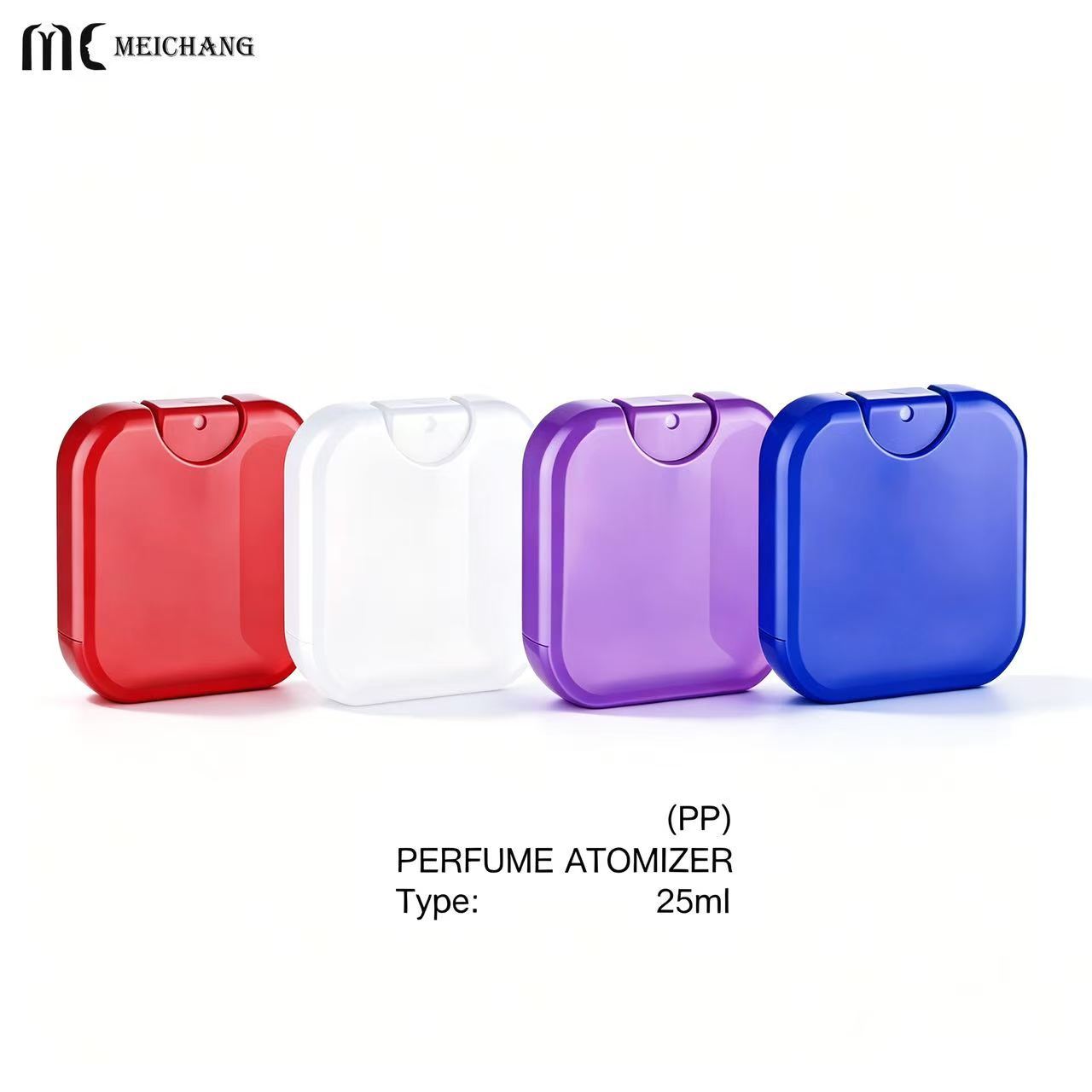 25ml Square Pocket Mouth Freshener Spray Bottle (MC-453)