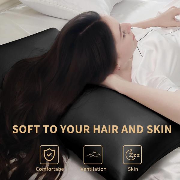 Luxury 100 Mulbery Silk Pillowcase 22 Momme For Hair Private Label