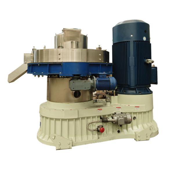 Alloy Steel / Stainless Steel Die Material Wood Pellet Making Machine 6-10mm Pellet Hole Diameter
