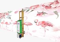 imprimante verticale Machine, de 380w 3d Wallpen impression 71kg sur la machine de mur