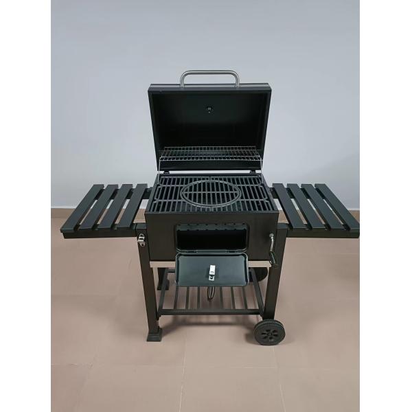 На открытом воздухе передвижной складной гриль барбекю угля 24Inch с мотором