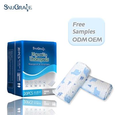 SNUGRACE Free Design almofadas descartáveis de incontinência para mulheres adultas alta absorção