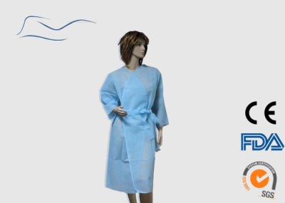 PP Material Disposable Kid Robes Light Blue Color With OEM Services