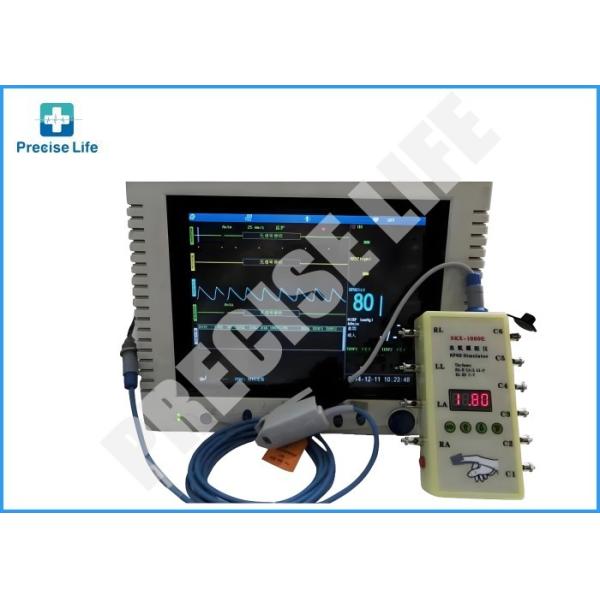 ECG SpO2 Medical simulator with 10 lead , Medical Simulation Equipment