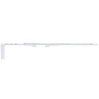 rail de rideau télescopique électrique en voie ferroviaire 1.65-2.5m du rideau 2.4Ghz