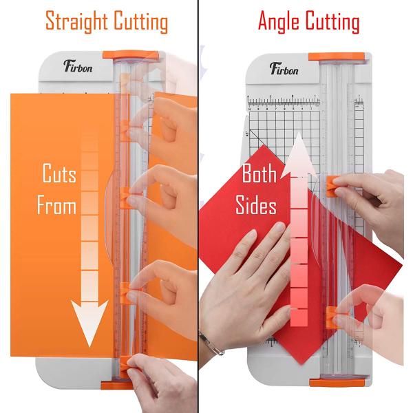 Cortador de papel portátil A4 Mini cortador de papel manual para la escuela de oficina en múltiples colores