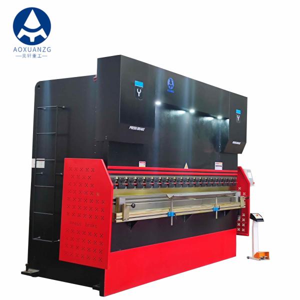 125t 3200 CNC 4MM Thickness Press Brake Bending Machine Big Power 1250KN